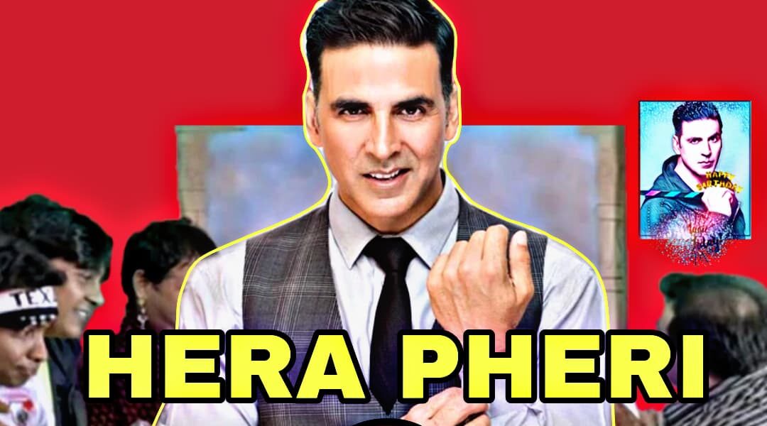 Akshay Kumar as Raju in Hera Pheri 3