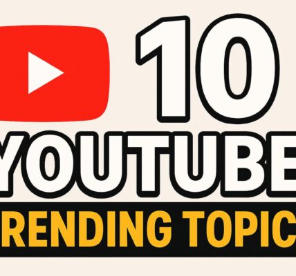 top 10 you tube trending topic
