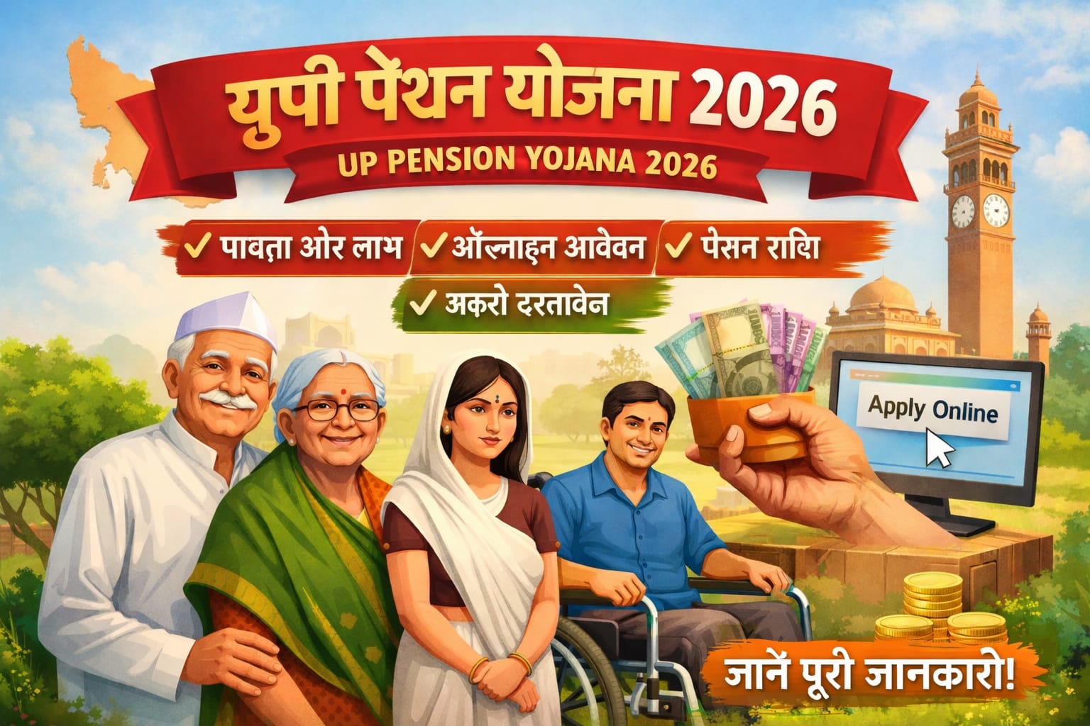 UP Pension Yojana 2026